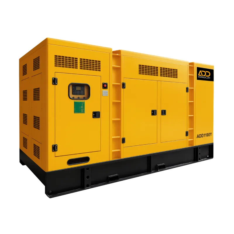 Дизельный генератор ADD1100Y | 3 фазы, 380/220 В | 800/880 кВт