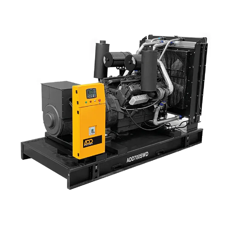 Дизельный генератор ADD700SWD | 3 фазы, 380/220 В | 500/550 кВт