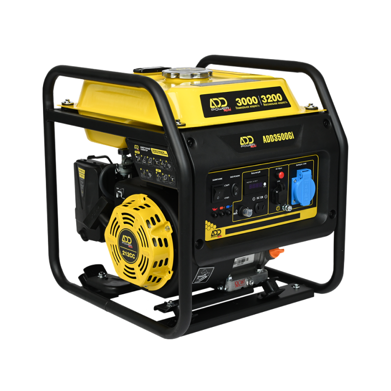 ADD3500Gi | Бензин (АИ-92) | 49 кг | 3.2 кВт