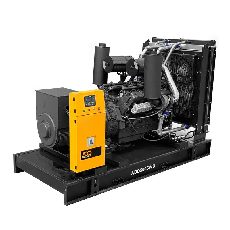Дизельный генератор ADD500SWD | 3 фазы, 380/220 В | 350/385 кВт
