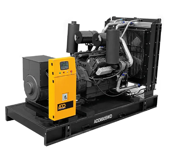 Дизельный генератор ADD880SWD | 3 фазы, 380/220 В | 640/704 кВт
