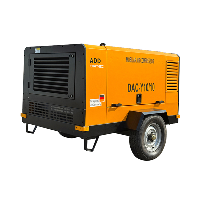 Мобильный винтовой компрессор DAC-Y10/10 | 2020 кг | 103 кВт