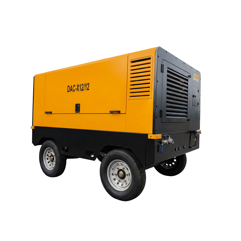 Мобильный винтовой компрессор DAC-X12/12 | 2020 кг | 103 кВт