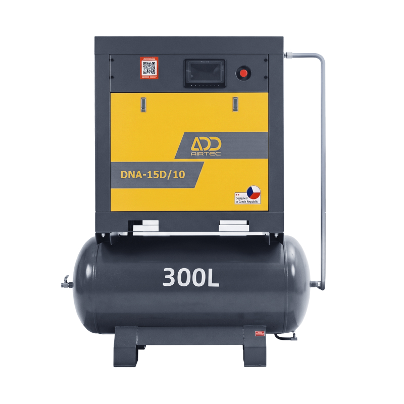 Винтовой комбинированный компрессор DNA-15D | 350 кг | 15 кВт
